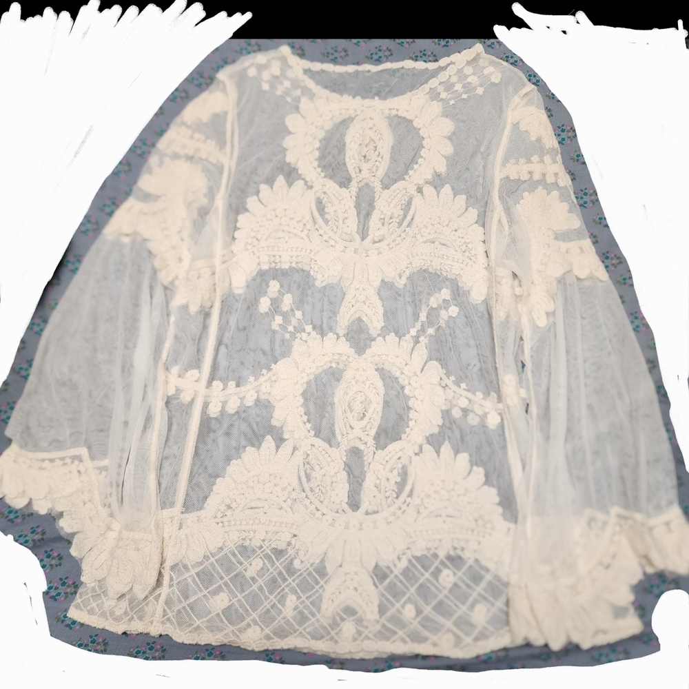 Elegant Lace Blouse